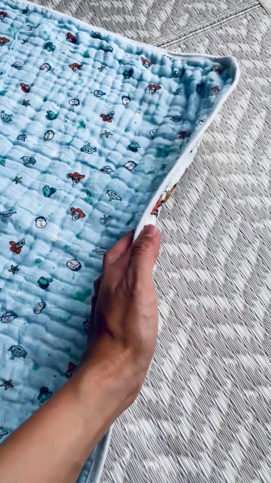 PEDRO ブランケット とろとろファーブランケット （garden flower・vintage flower