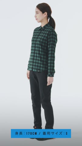 ウィメンズ】パラディス ロングスリーブシャツ | Millet(ミレー)公式通販