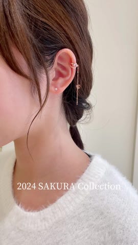 K10ピンクゴールド ピアス | 152416253101 | 【公式】Canal4℃ (カナル  