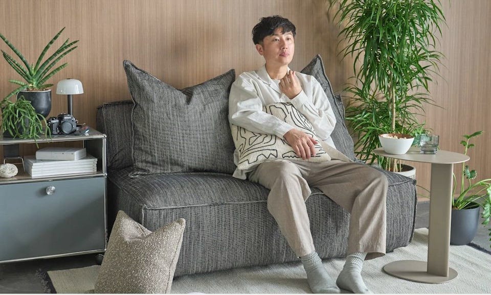 【2個セット】アクタス　ACTUS ソファ　椅子　チェア　ローソファ ACTUS（ アクタス ）×HUKLA（ フクラ ） カウチソファ TORINO