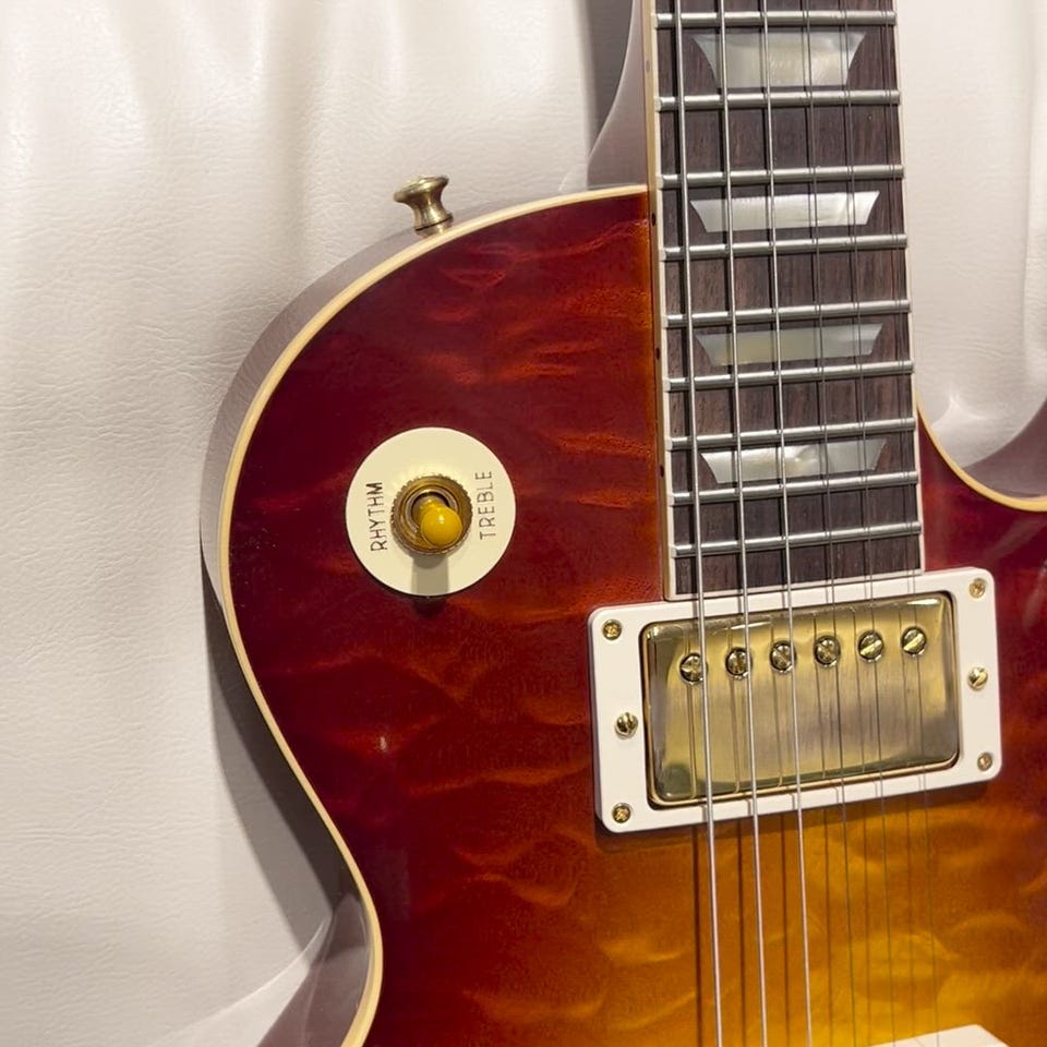 1959 Les Paul Standard AAAAA Quilt Top Burnt Sienna Burst VOS 【S