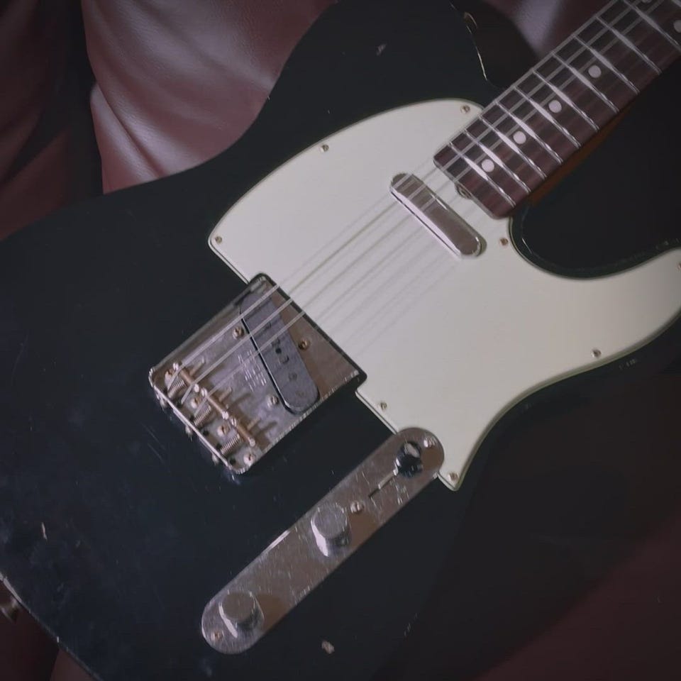 Wild Wood 10 59 Telecaster Ultra-Light Journeyman Relic Black 2023