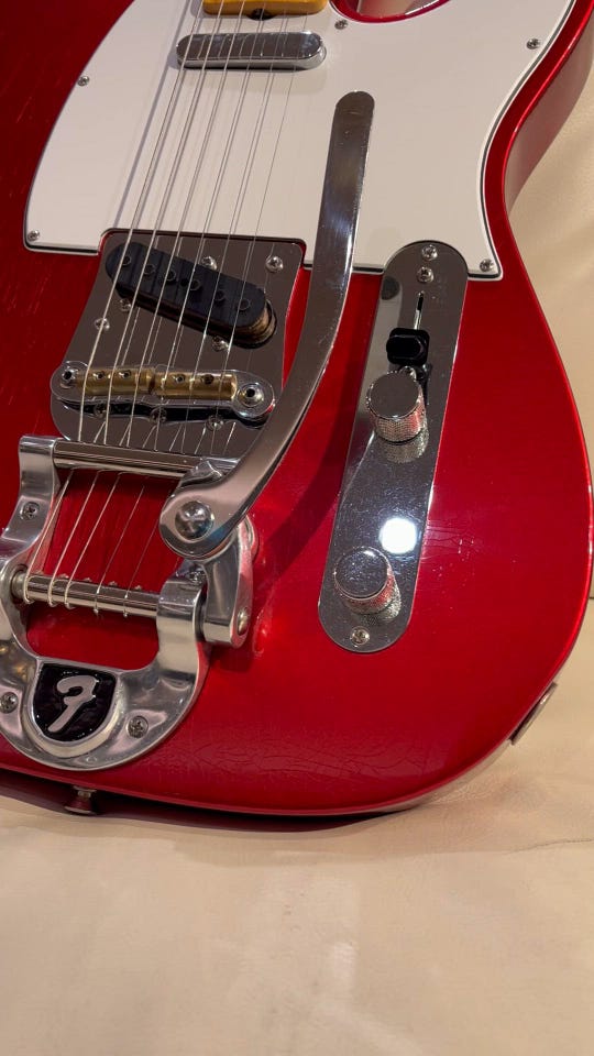 1967 Telecaster Bigsby Deluxe Closet Classic/Candy Apple Red