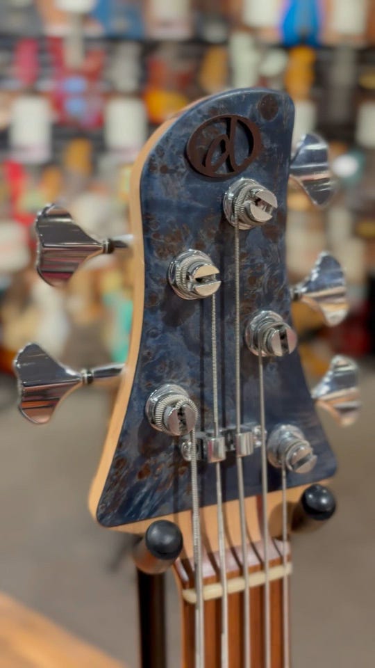 ぬり ベース Guyker 5弦Aスタイルベースブリッジ ブラックベース 純銅