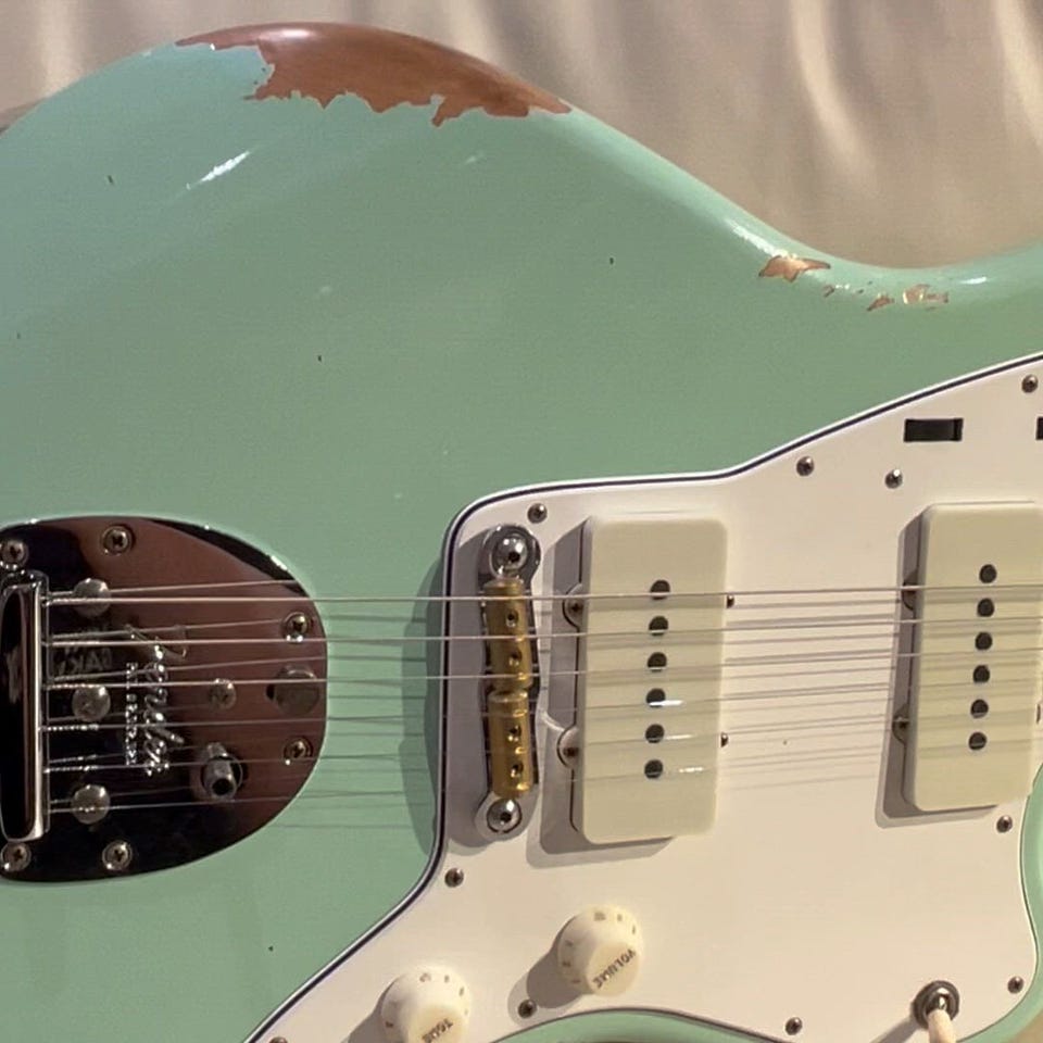 2025 Collection 1963 Jazzmaster Relic/Aged Surf Green: エレキ