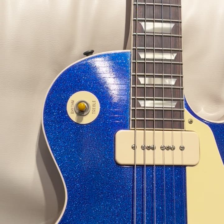 Murphy Lab 1956 Les Paul Standard Reissue Blue Sparkle Top Ultra