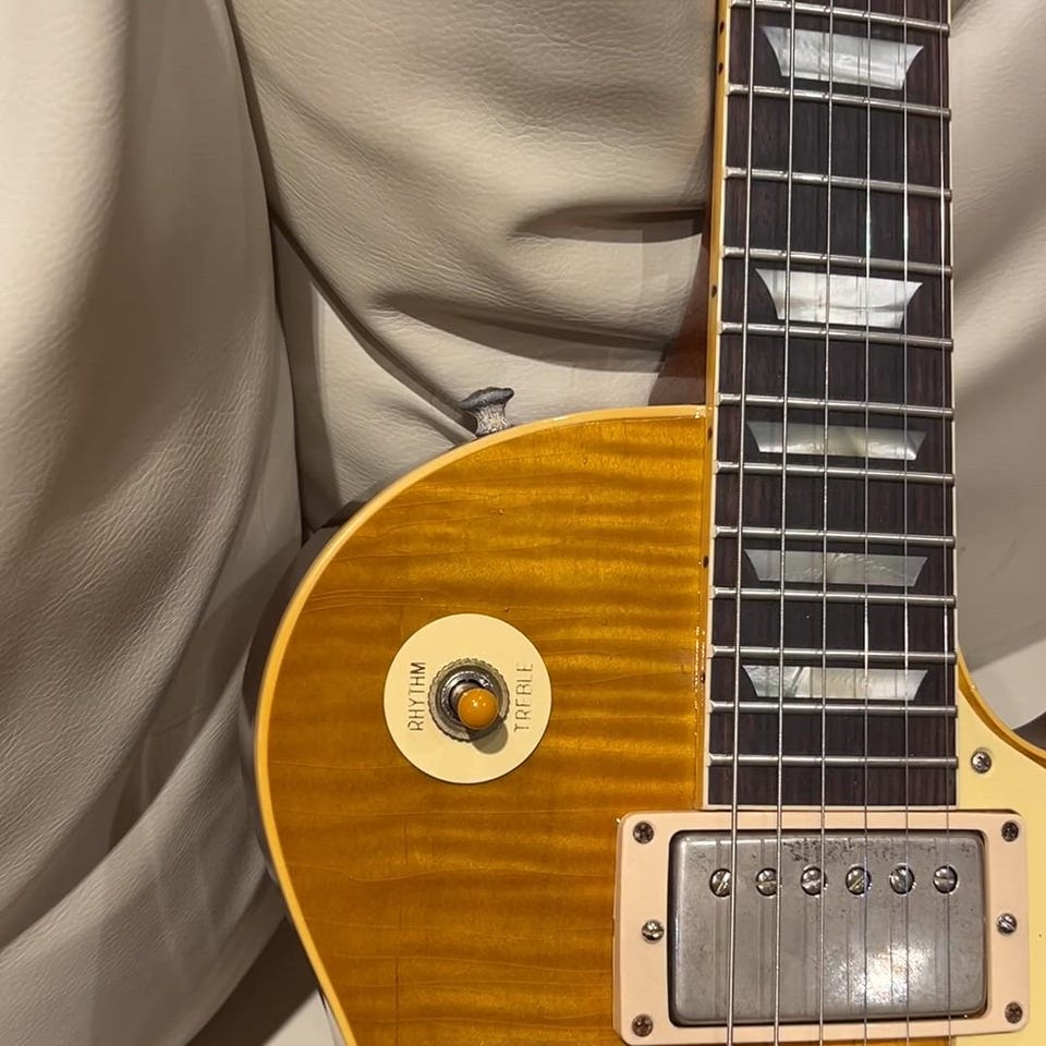 Murphy Lab 1959 Les Paul Standard Green Lemon Fade Ultra Light