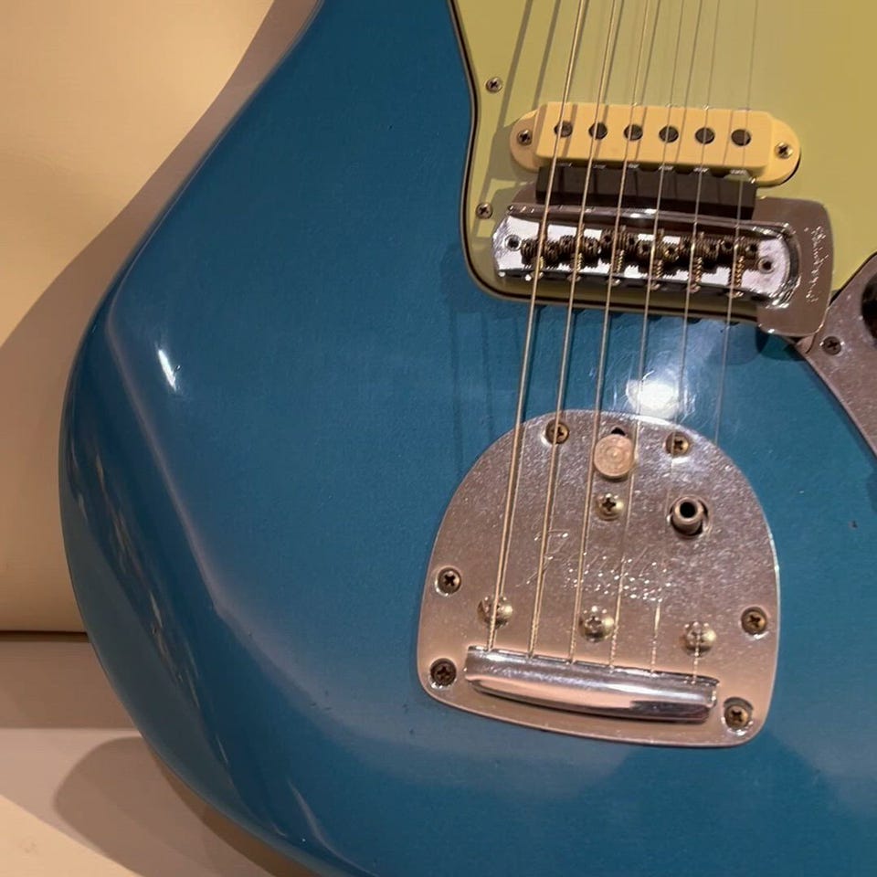 1962 Jaguar Journeyman Relic Matching Head/Ocean Turquoise