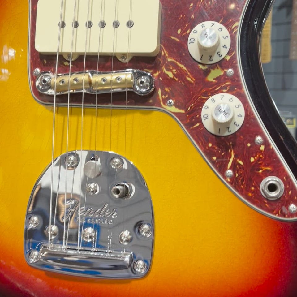 1967 Jazzmaster Deluxe Closet Classic/Bleached 3-Tone Sunburst
