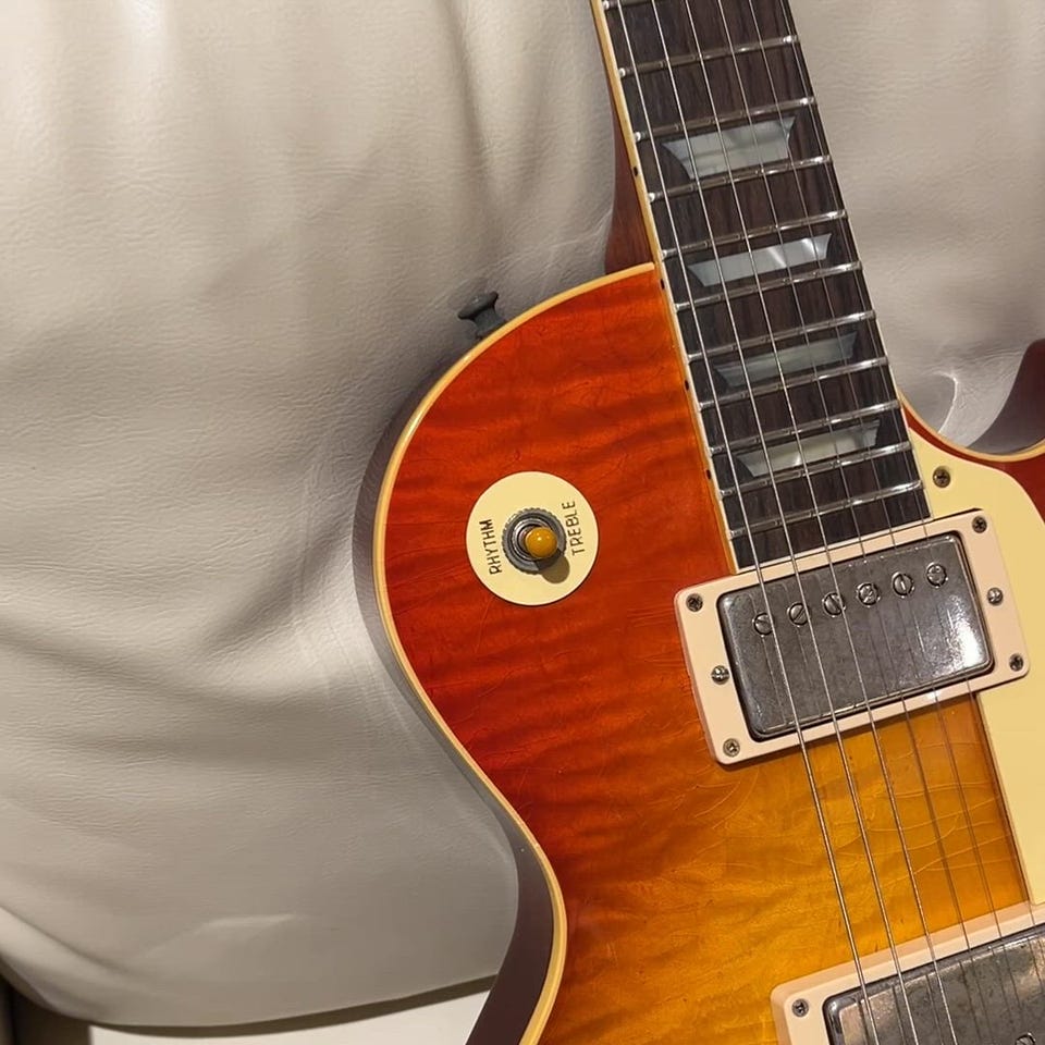 Murphy Lab 1959 Les Paul Standard Aged Orange Sunset Fade Ultra