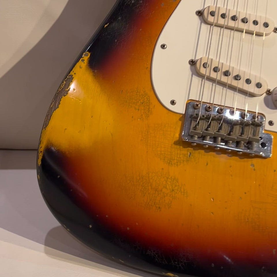 MBS 1959 Stratocaster Relic/3-Tone Sunburst by Jason Smith: エレキ