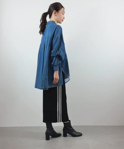 新品タグ付き Gready Brilliant デニム2wayスリーブシャツ Gready Brilliantデニム2wayスリーブシャツ | SEKIMIKI Online