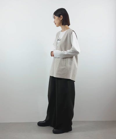 Gready BrilliantWフェイスVネックベスト | SEKIMIKI Online