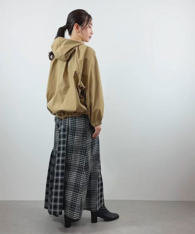 Gready Brilliantギャザーフードブルゾン | SEKIMIKI Online