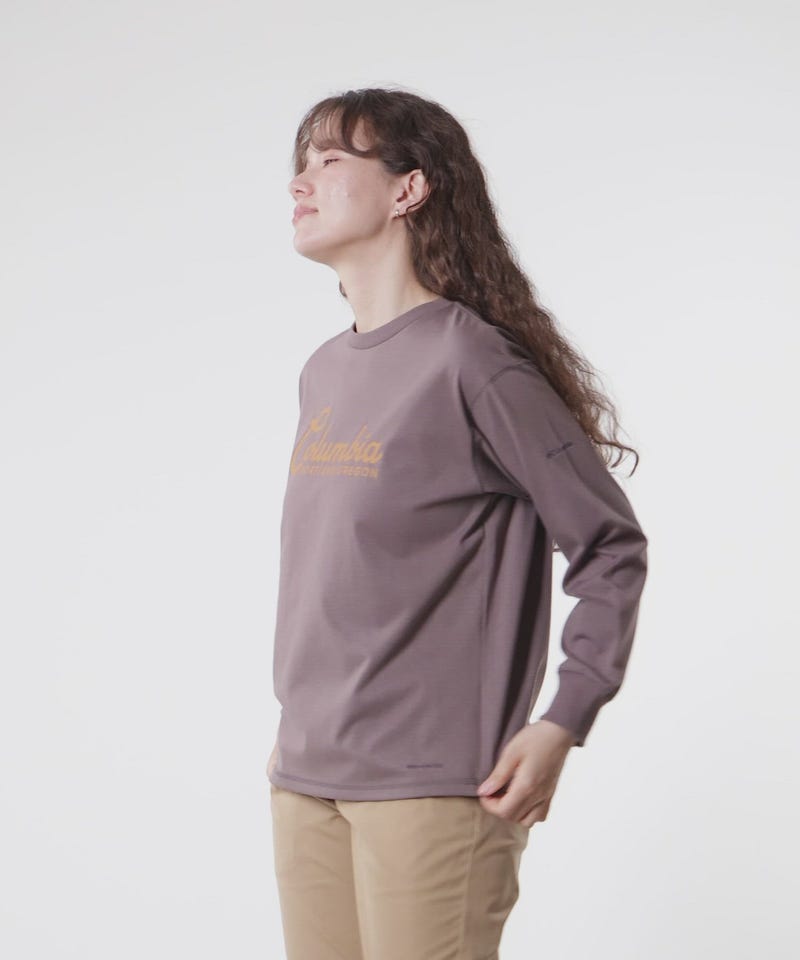  コロンビア ボーンチャイナ スープチューリン ウィメンズチャールズドライブロングスリーブクルー(S Iron