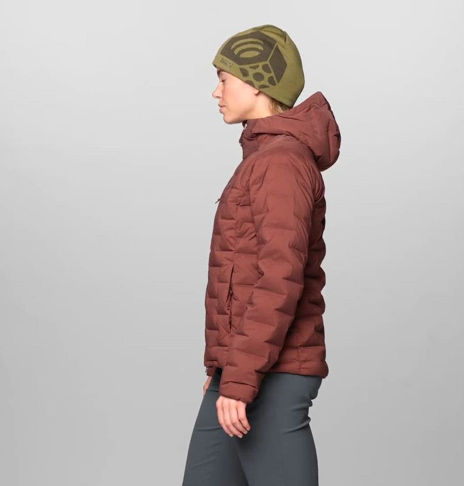 ストレッチダウンフーディ(XS Landslide Heather)│マウンテンハード