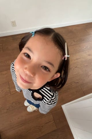 Dannie and Lilou スカート ヘアクリップ 2点セット ボウツインヘアクリップ(F ライト ピンク): キッズ - ナルミヤ