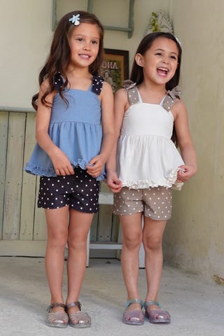 SWIM】【水着】【UV加工】フリル付きラウンドヘムセパレート(100cm