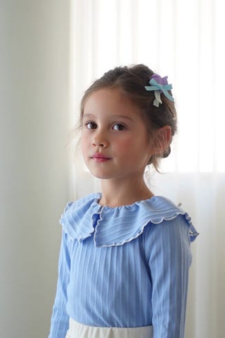 チューリップヘアクリップ(F ラベンダー): キッズ - ナルミヤ