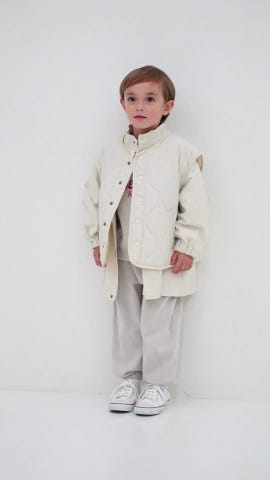 組み合わせ自由シリーズ】キルティングベスト【子供服】【キッズ