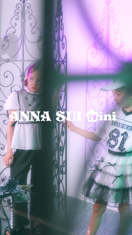 ANNA SUI mini 2025 SUMMER COLLECTION