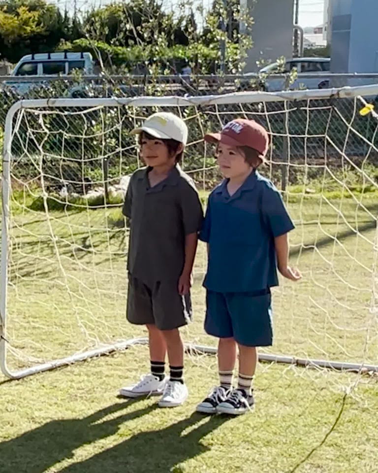 未使用あり！男の子★夏物メイン★110~120★61点 セットアップ】オープンカラーシャツ&イージーパンツ(100cm 黒