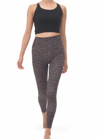 SUKALA】レオパードプリントベーシックレギンス(XS・S・M・L・LLサイズ