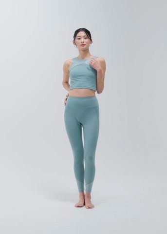 SUKALA】シマープリントレギンス(XS・S・M・L・LLサイズ スモーク
