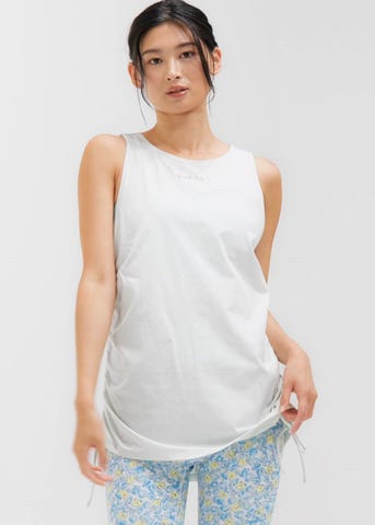 SUKALA】フラワーガーデンプリントセパレートタンクトップ(S・M・L