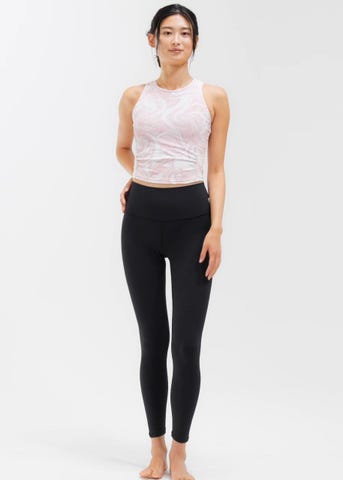 SUKALA】アメリカンスリーブタンク＆レギンスセットアップ: ヨガウェア