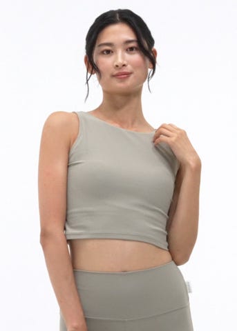 SUKALA】ベーシックリブショートタンクトップ(XS・S・M・L・LLサイズ