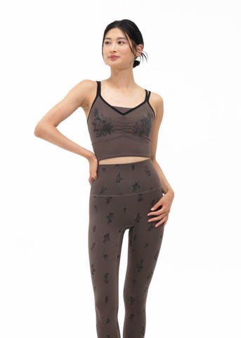 SUKALA】フラワーブーケブラトップ(XS・S・M・Lサイズ ブラック・オフ