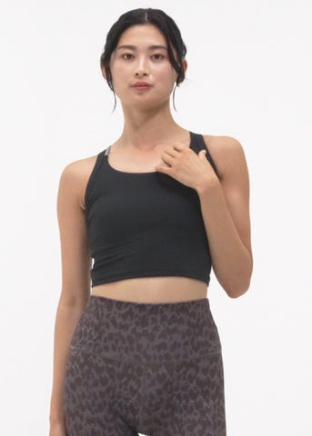 SUKALA】ベーシッククロスロゴブラトップ(XS・S・M・Lサイズ ブラック