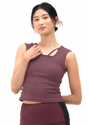 SUKALA ツインクロスショートタンク　M SUKALA】クロスデザインショートタンクトップ(XS・S・M・Lサイズ