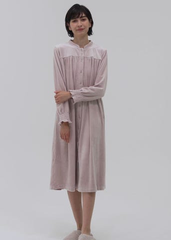 SUKALA HOME】リラックスフィルセラシャギーベロアワンピース(Mサイズ