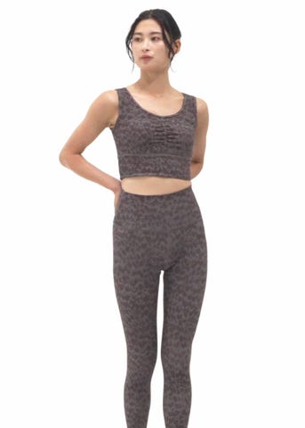 SUKALA】レオパードプリントブラトップ(XS・M・Lサイズ キャメル