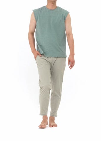 MANAOLA マナオラ パンツ SUKALA】メンズベーシックジョガーパンツ(M・L・LLサイズ ライトカーキ