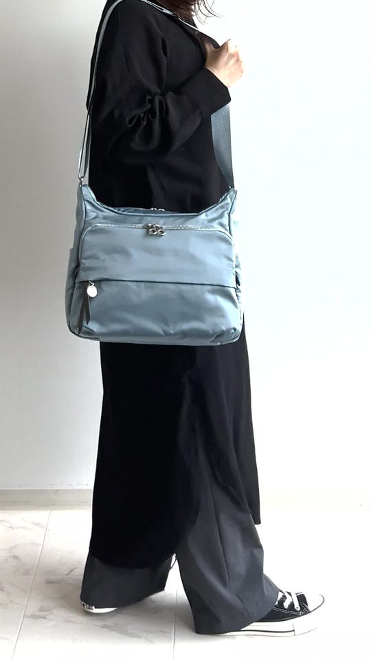 クロ様用 PROGRES／プログレ サージュ ショルダーバッグ 68373(01：ブラック