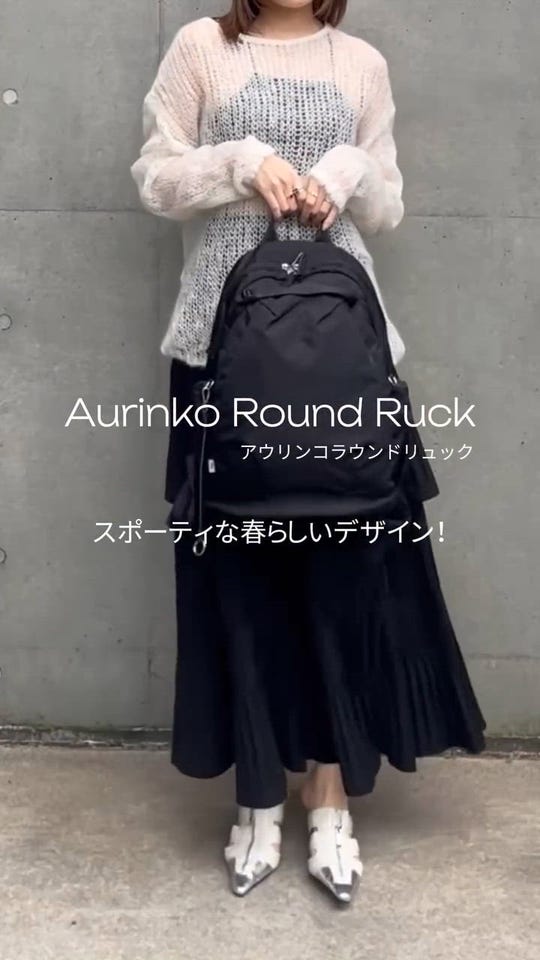 専用ページ　アサ W&.Day/Night アウリンコ ラウンドリュック B5サイズ 11.0インチ