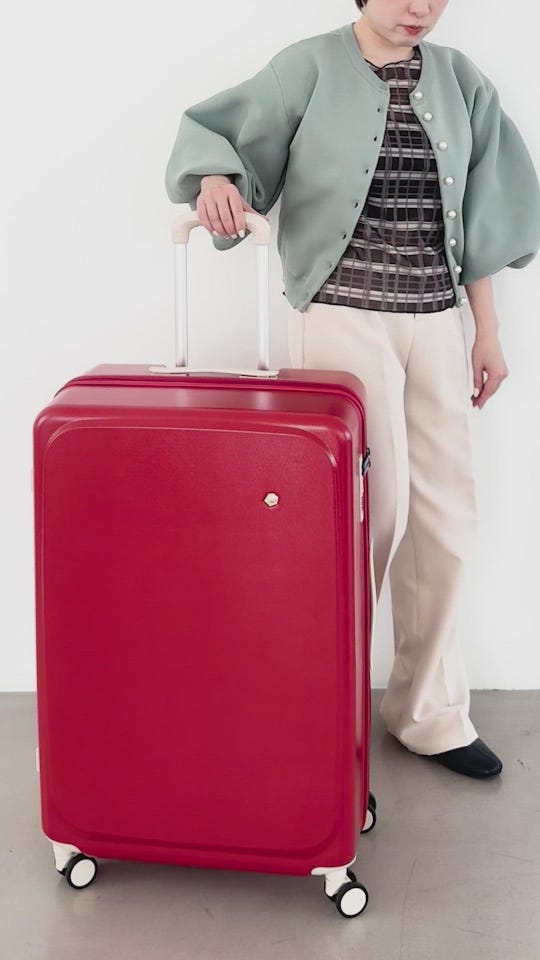 未使用開封品　大型スーツケース ８７L　エース　ハント　ラミエンヌ　ネイビー Ace ACE HaNT ハント ラミエンヌ スーツケース ネイビー 87L