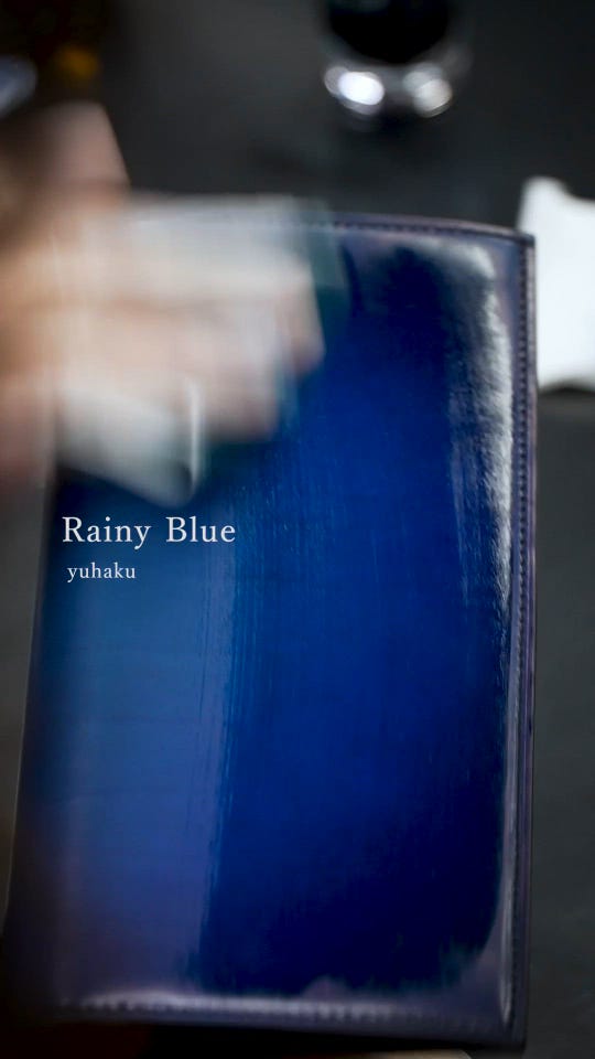 SRB116 Rainy Blue 長財布 – yuhaku online shop