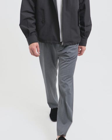 【新品】Gramicci GLR ギャバ ドレミチ NP グレーMサイズ 別注】＜Gramicci＞GLR ギャバ ドレミチ NP イージーパンツ