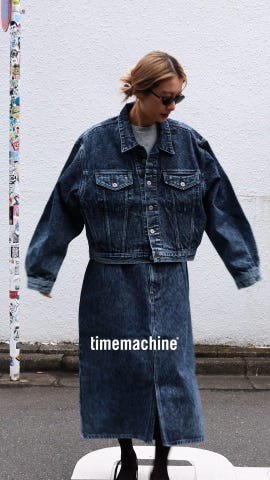timemachine＞CHEMICAL SKIRT/スカート