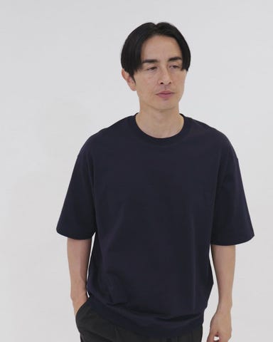カネマサメリヤス クルーネック スウェットTシャツ ‐MADE IN JAPAN‐