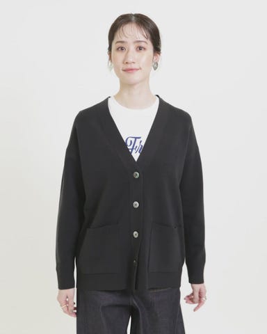 UNITED ARROWS ソフトスムース ニットカーディガン ソフトスムース ニットカーディガン