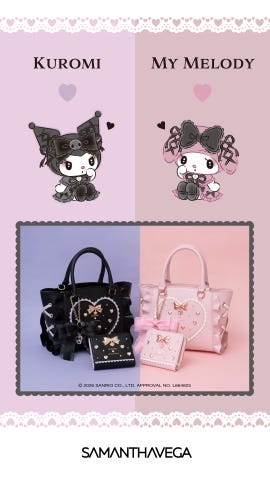 マイメロディ＆クロミ」コレクション 「クロミ」2wayバッグチャーム