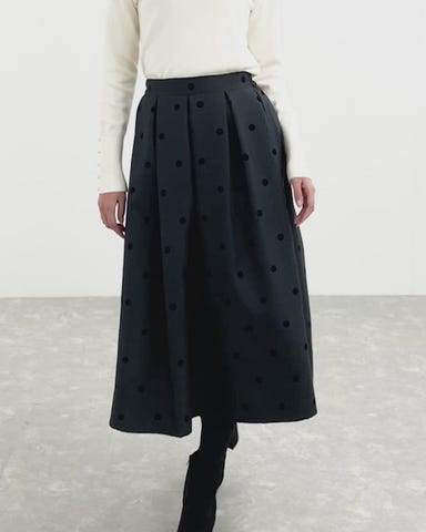 JAYRO(ジャイロ) / フロッキードットスカート (スカート