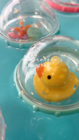 バブルボール/4個/アヒル&クジラ(アヒル&クジラ): おもちゃ