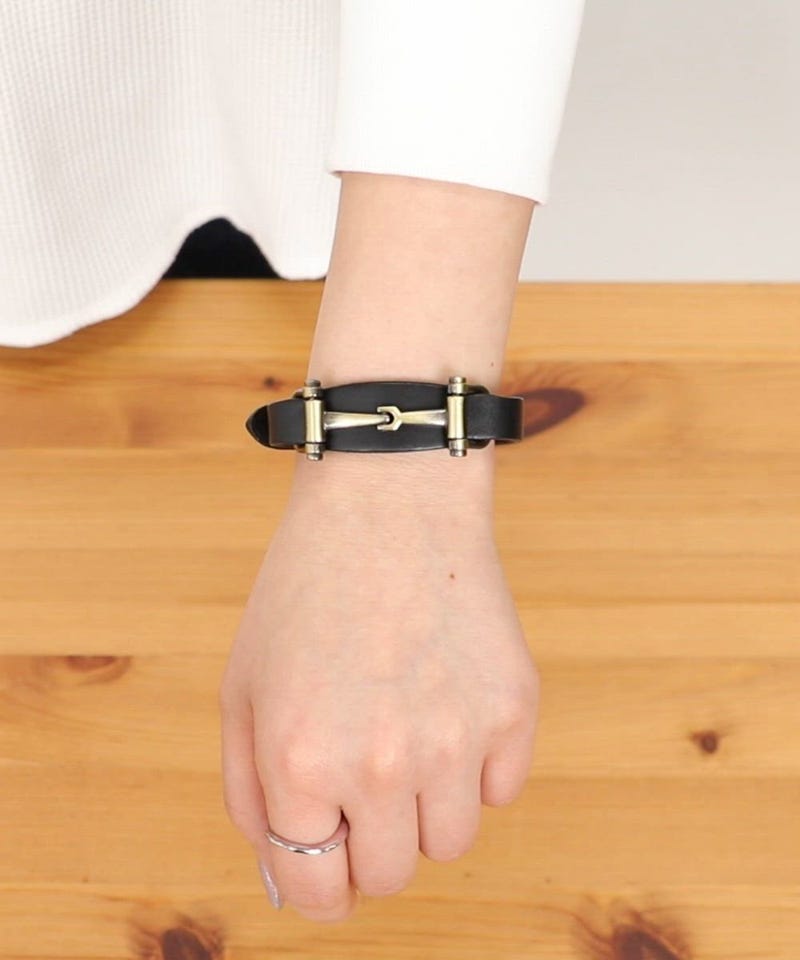 TORY LEATHER/Snaffle Bit Flared Center Bracelets｜Daytona Park