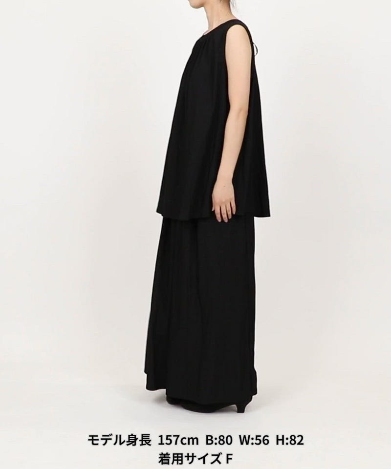 FREAK'S STORE/ワッシャー加工ノースリーブスカートセットアップ【限定